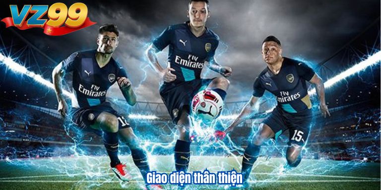Cá Kèo TV VZ99 – Website Phát Sóng Bóng Đá Trực Tiếp 2025 3 Giao diện thân thiện